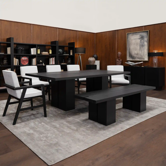 Set Comedor y Banca Más 6 Sillas Cabos, 3M