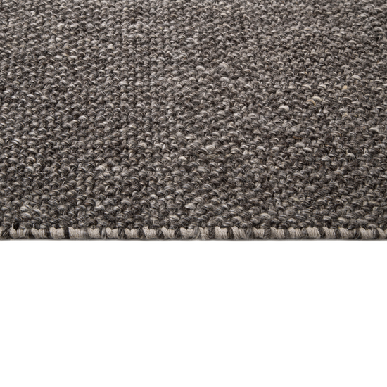 Tapete Looped Basket Weave Natural Raven Dk Grey