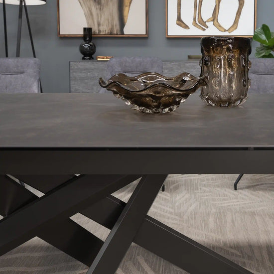 Mesa Con Extensión Westbourne + 6 Sillas Giratorias Westbourne