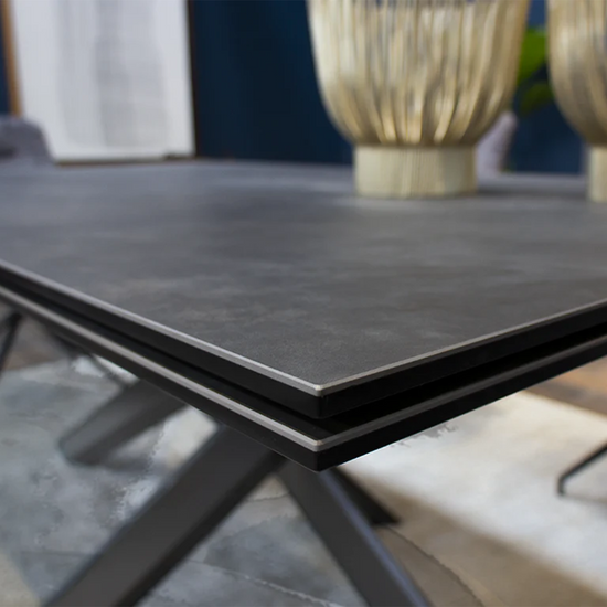 Set Mesa Con Extensión Westbourne + 8 Sillas Giratorias Westbourne