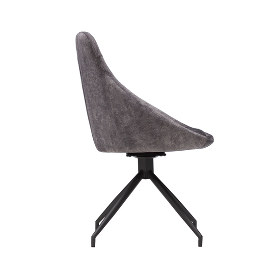 Set Mesa Circular Brixton Con Extensión + 6 Sillas Giratorias Westbourne