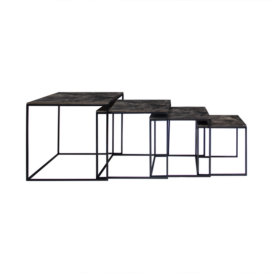 Mesas Victory Concreto Set 4