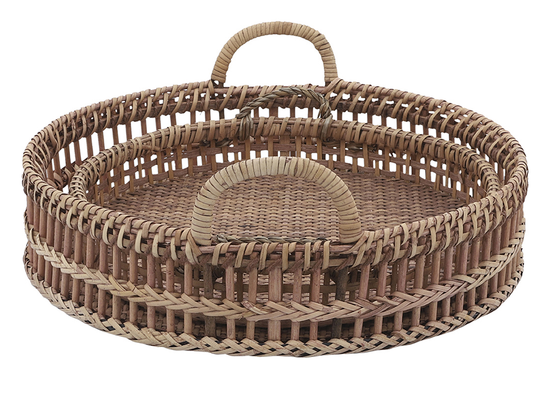 Set De 2 Charolas Kenya De Ratán