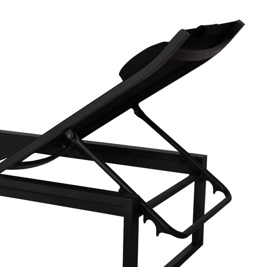 Camastro + Mesa Lateral Ibiza Negro