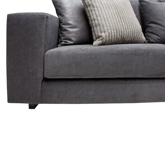 Love Seat Viena Charcoal BLK