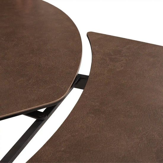 Mesa Ovalada Con Extension Bronx