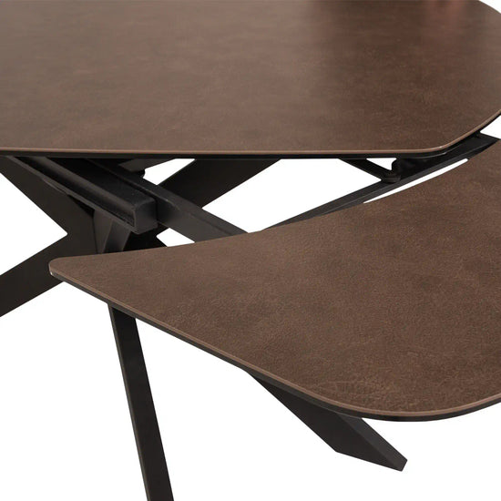 Mesa Ovalada Con Extension Bronx