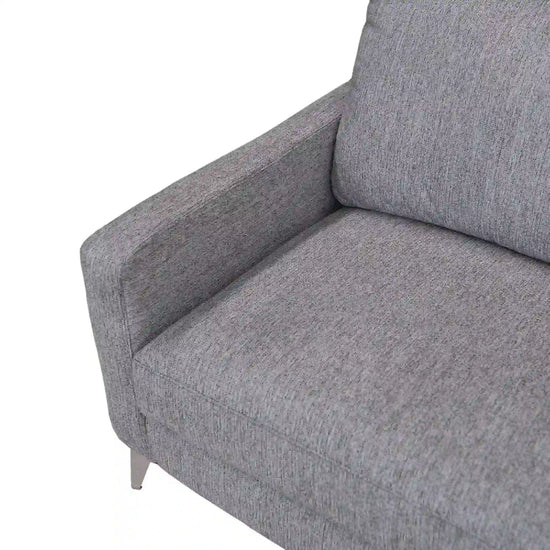 Love Seat Bucarest Silver