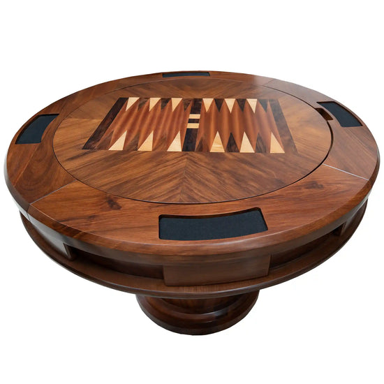 Mesa de Juegos Redonda para 4 Personas