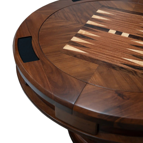 Mesa de Juegos Redonda para 4 Personas