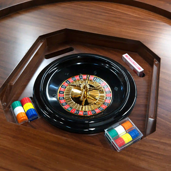 Mesa de Juegos Redonda para 4 Personas