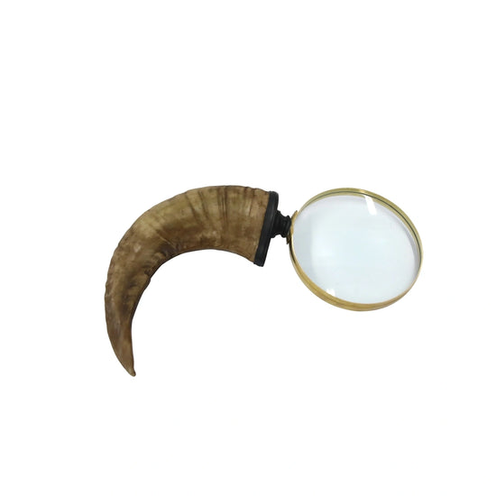 Lupa Decorativa Con Mango De Cuerno III