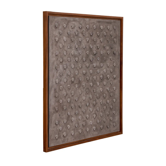 Cuadro Calaveras en Concreto