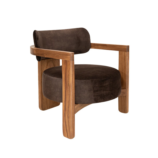 Sillón Alexandria Color Chocolate