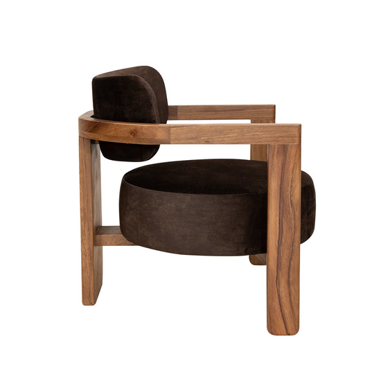 Sillón Alexandria Color Chocolate