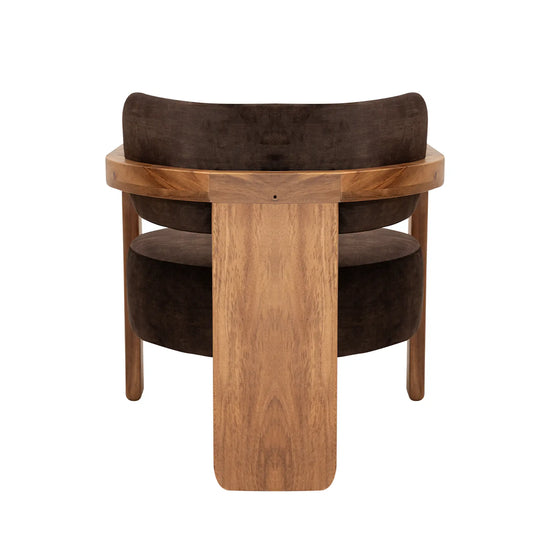 Sillón Alexandria Color Chocolate