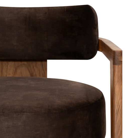 Sillón Alexandria Color Chocolate