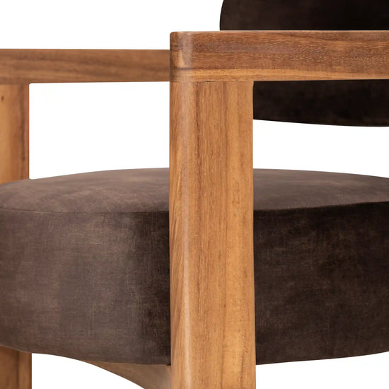 Sillón Alexandria Color Chocolate