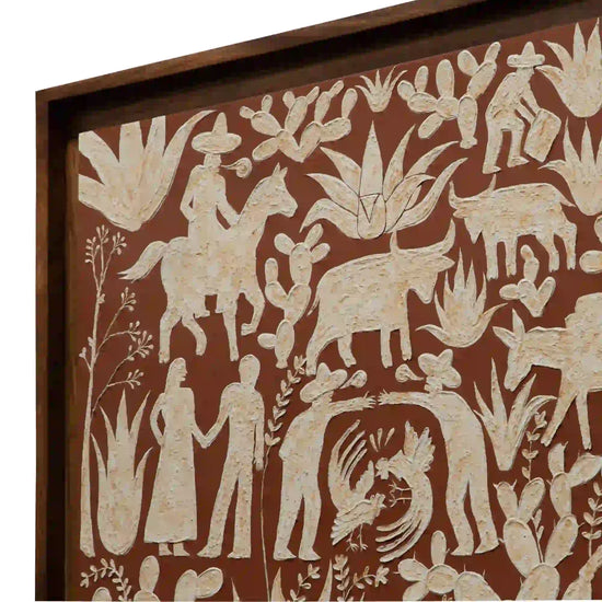 Cuadro Fiesta del Pulque