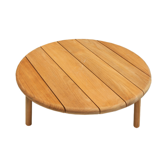 Mesa De Centro Redonda Ceylon Teka 0.90M.