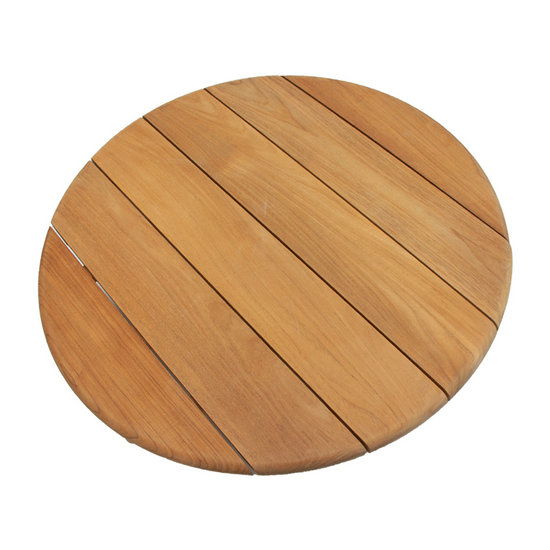 Mesa De Centro Redonda Ceylon Teka 0.90M.