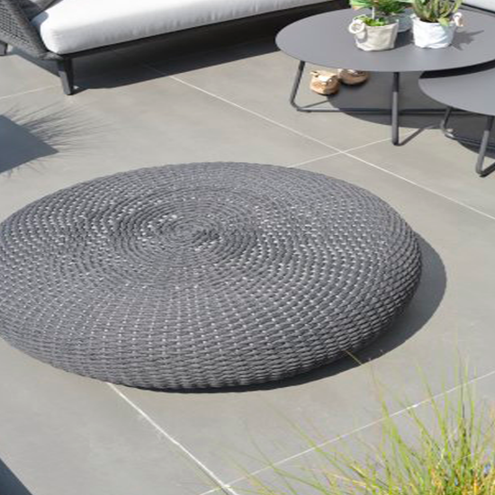 Puff para Exterior Azul