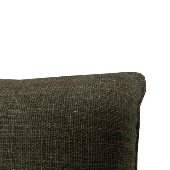 Cojín Martini 40X40 Verde Con Cordón En Los Lados