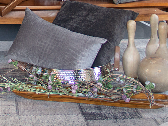 Cojin Giza Grabado Gris - Muebles Pergo