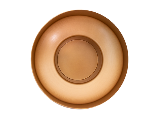 Set De Maceteros De Lamina En Acero Oro