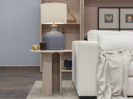 Lámpara Lucca Gris Mate