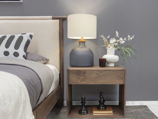 Lámpara Lucca Gris Mate