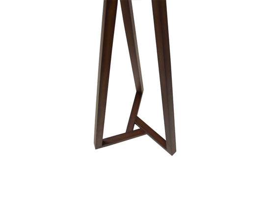 Lampara De Piso Quebec Pantalla Vidrio - Muebles Pergo