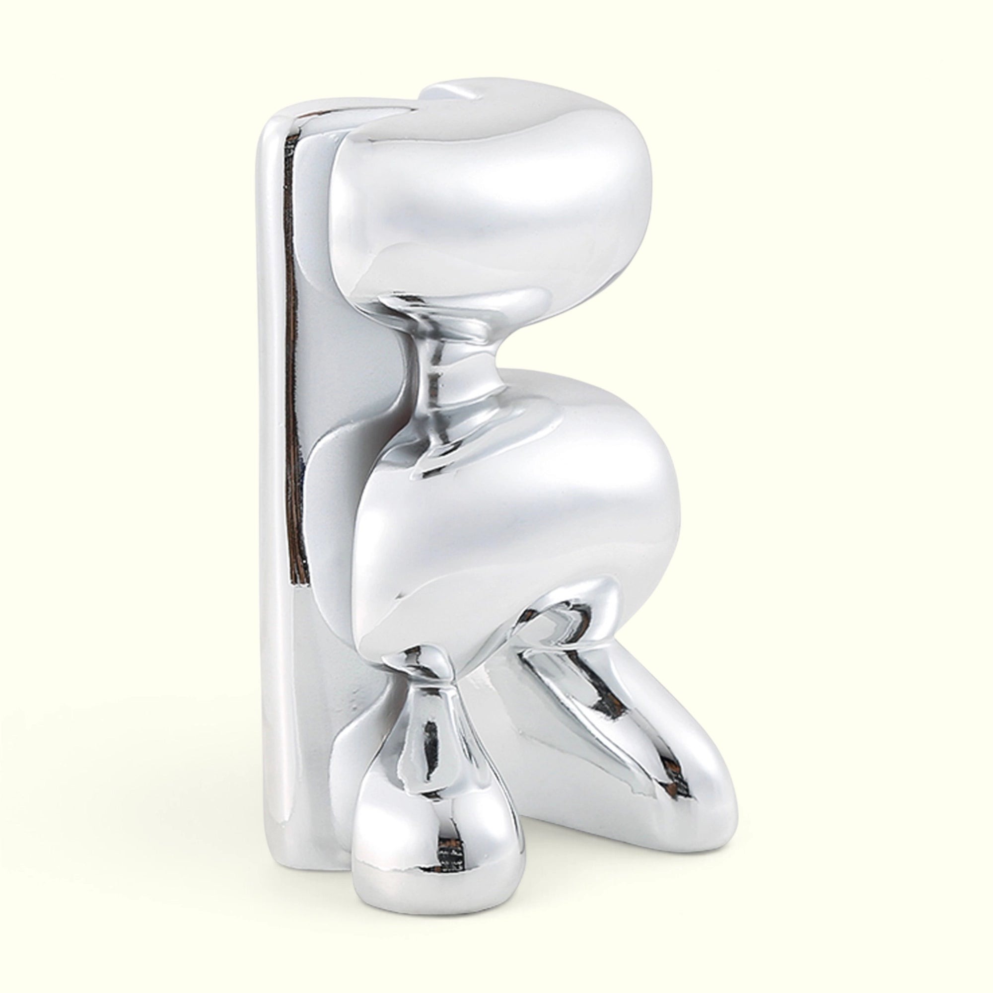 Adorno De Monstruo Color Plata