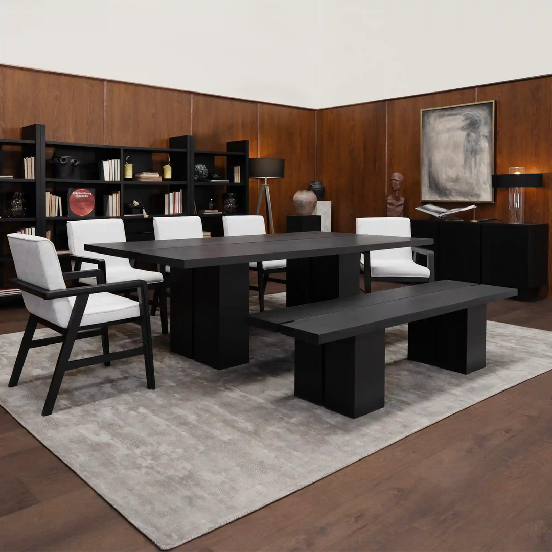 Set Comedor y Banca Más 6 Sillas Cabos, 3M