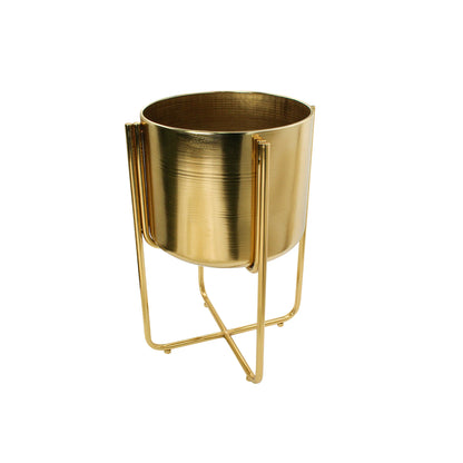 Maceta Decorativa de Metal I