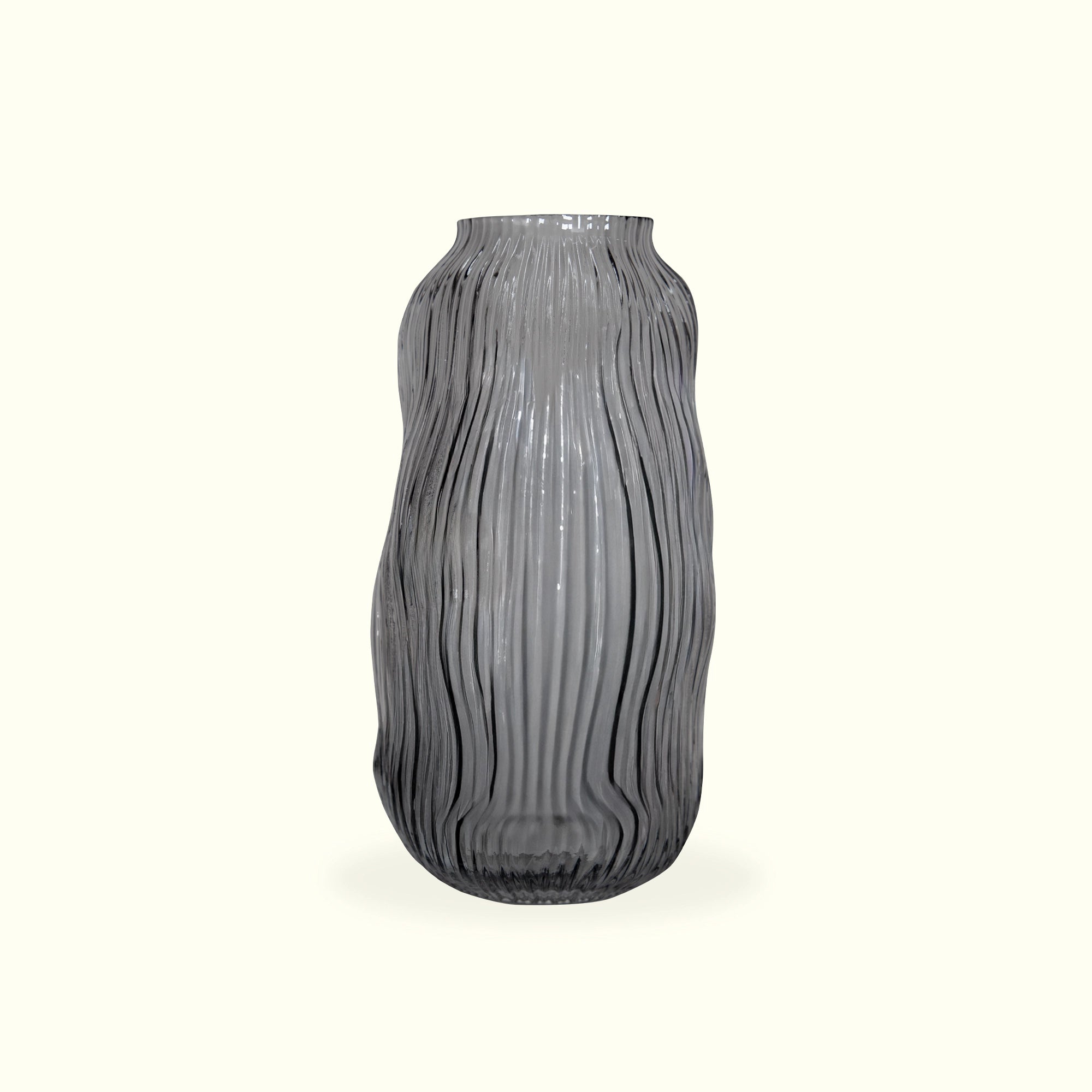Florero De Cristal Mediterraneo Gde
