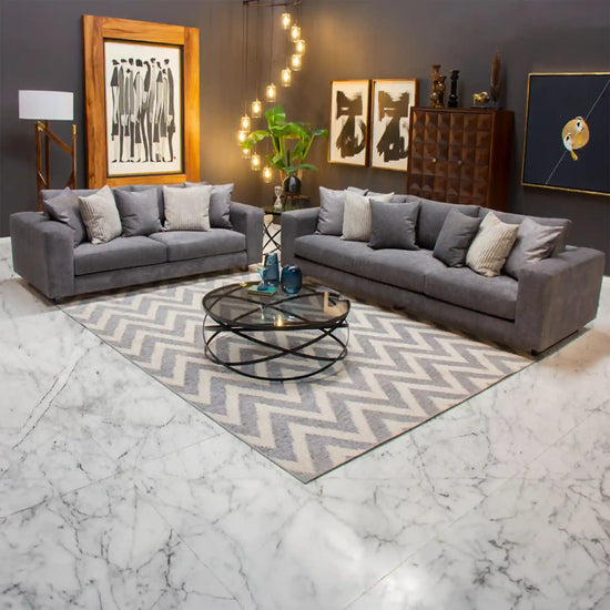 Love Seat Viena Charcoal BLK