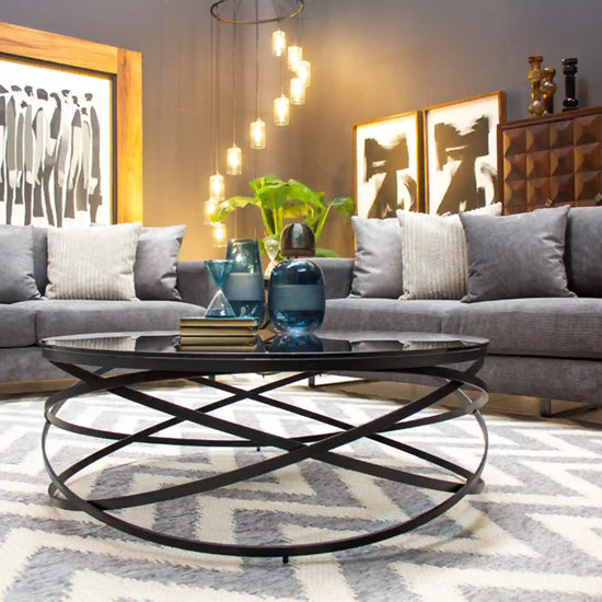 Love Seat Viena Charcoal BLK