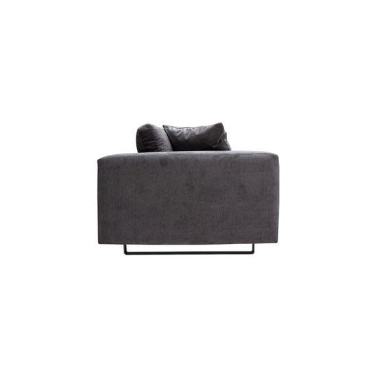 Love Seat Viena Charcoal BLK