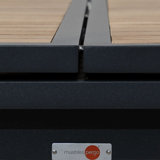 Set Comedor Extendible Más 10 Sillas Santorini Black