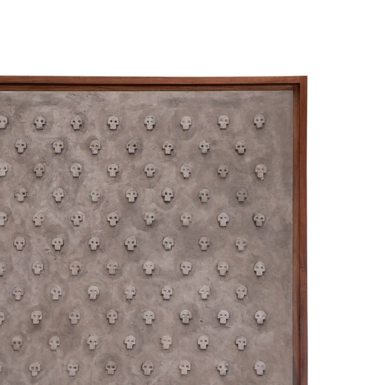 Cuadro Calaveras en Concreto