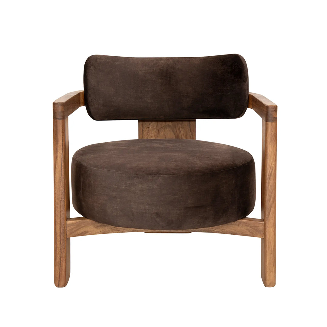 Sillón Alexandria Color Chocolate