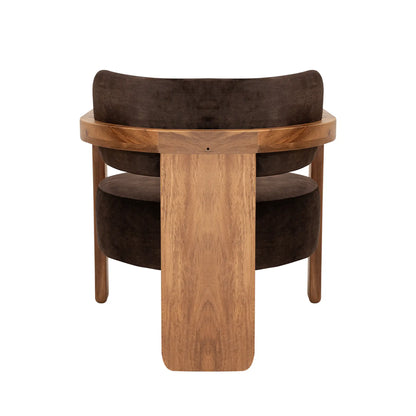 Sillón Alexandria Color Chocolate