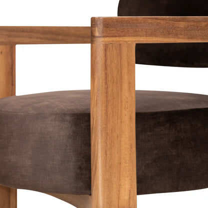 Sillón Alexandria Color Chocolate