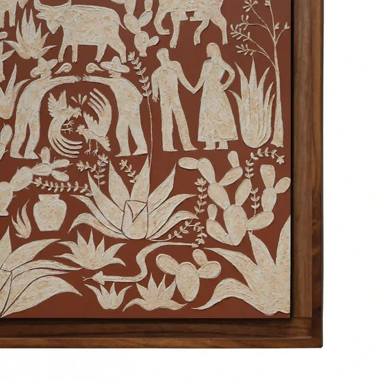 Cuadro Fiesta del Pulque