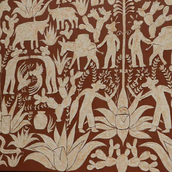 Cuadro Fiesta del Pulque