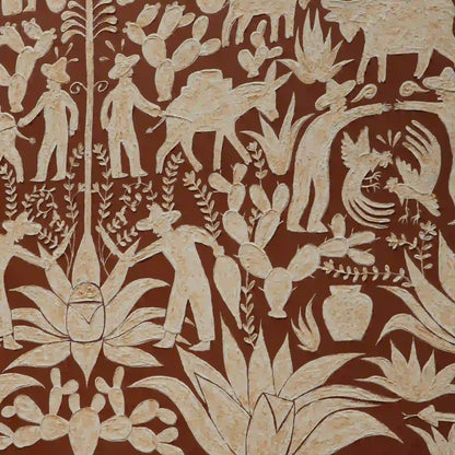 Cuadro Fiesta del Pulque