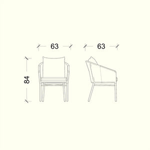 Comedor más 6 Sillas Maldivas
