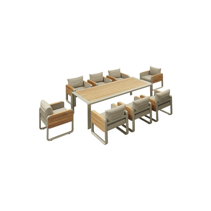 Set Comedor Mas 8 Sillas de Exterior Nothingham