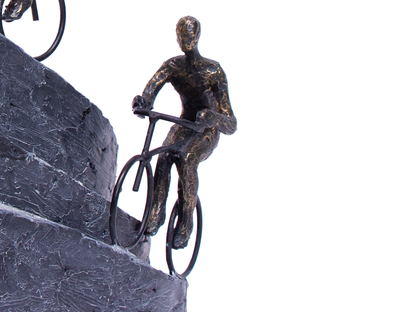 Escultura Paseo En Bicicleta